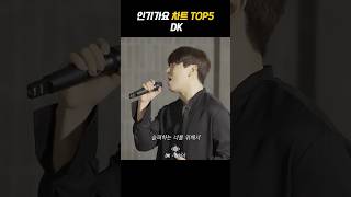 인기가요 차트 Top5 가수 DK 🎷멜론차트 dk [upl. by Saxen]