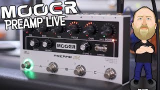 12 Preamps In One MOOER Preamp Live [upl. by Fotinas]