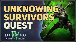 Unknowing Survivors Diablo 4 [upl. by Adlaremse]