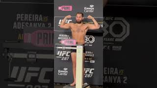 Jorge Masvidal FINAL WEIGH IN  UFC 287 [upl. by Yennek]