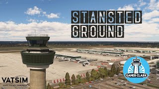 VATSIM ATC  London Stansted EGSS  First time on the live network ✈️📡  03102024 [upl. by Courtland]