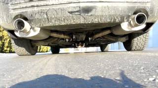 2007 Cadillac CTS 36L Borla CatBack Exhaust Volant CAI Exhaust Note [upl. by Elia]