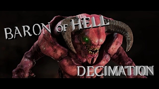 DOOM  Baron of Hell Decimation  GMV [upl. by Naarah514]