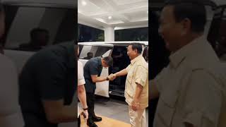 Kebersamaan kesetiaan dan loyalitas seorang Mayor Teddy ke bapak Prabowo Subianto yang telah lama 🫡 [upl. by Ayit897]