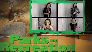 Parks amp Recreation Theme Clarinet Quartet [upl. by Nednerb]