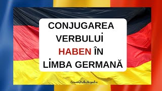 Conjugarea verbului Haben în limba germană [upl. by Adnylam]