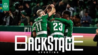 BACKSTAGE SPORTING  Sporting CP x GD Estoril Praia [upl. by Erdreid]