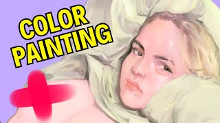 COLOR Digital PAINTING Timelapse [upl. by Notlrac]