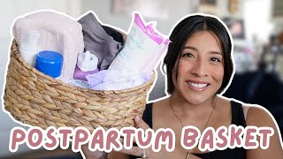 POSTPARTUM ESSENTIALS  THE ITEMS YOU ACTUALLY NEED [upl. by Nordna999]