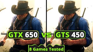 GTX 650 vs GTS 450  GPUs War [upl. by Eiramannod]