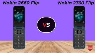 Nokia 2660 Flip VS Nokia 2760 Flip New Phone Report [upl. by Nimrahc378]