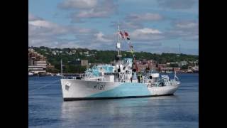 HMCS SACKVILLE  Flower Class Corvette [upl. by Ynned]