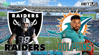 NFL Week 11 Watch Party Raiders vs Dolphins LIVE [upl. by Cawley927]