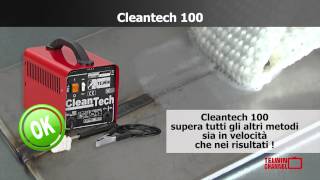 CLEANTECH 100 Pulizia saldature in acciaio inox [upl. by Aseek]