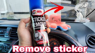 Cuba Sticker Remover dari Mr DIY  Getsun Sticker Remover [upl. by Nirrak]