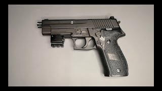 Sig Sauer P226 Blowback 177 CO2 Pellet Pistol [upl. by Marv153]