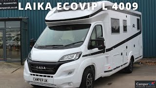 Laika Ecovip L 4009 Motorhome For Sale at Camper UK [upl. by Ellimak]