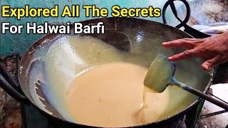 Secrets Of Halwai Barfi Recipe With Khoya Mawa Barfi Recipe Dukan Wali Barfi Ki Recipe Lahori Zaiqay [upl. by Hankins]