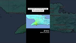 TEMBLOR EN BAYAMO Sismo en bayamo cuba [upl. by Artekal]