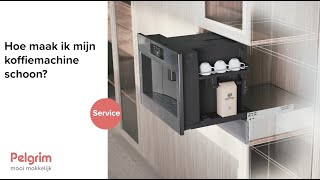 Hoe maak ik mijn koffiemachine schoon  Pelgrim Service [upl. by Klehm]