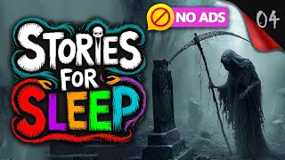 4 HOURS of Horror Stories for Sleep  Gentle Rain Sounds  Dark Screen  Vol 4 [upl. by Bautram]