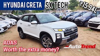 2024 Hyundai Creta SX Tech Most Detailed Walkaround Review  TeamAutoTrend [upl. by Hiltan361]