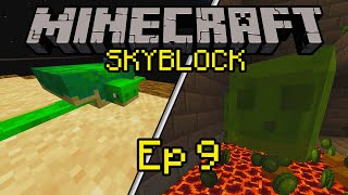 Slime Farm And TURTLESSS In Hardest Skyblock Challenge Episode 9 [upl. by Notselrahc]