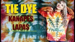 PASIDARYK PATS KAIP DAÅ½YTI MARÅ KINÄ–LIUS TIE DYE TECHNIKA [upl. by Festatus905]