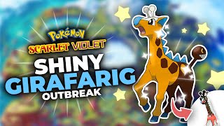 Shiny Girafarig Outbreak in Pokemon Scarlet amp Violet [upl. by Ellienad621]