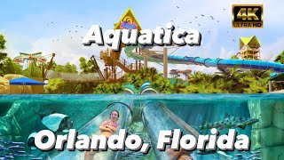 Aquatica  Orlando Florida  Walkthrough [upl. by Alahc53]