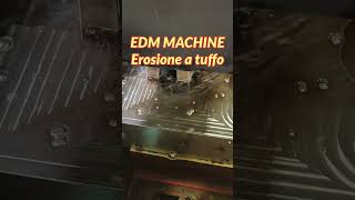 Elettroerosione a tuffo 60 ampere scatenati sullacciaio  EDM MACHINE edm [upl. by Hanoy]