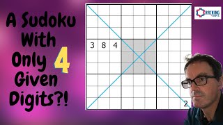 A Sudoku With Only 4 Given Digits [upl. by Anomar]