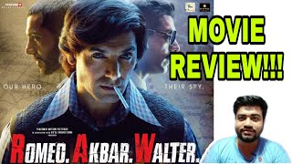 RAW ROMEO AKBAR WALTER MOVIE REVIEW [upl. by Ellehcrad100]