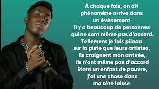 Phénomène Authentique Intro Paroleslyrics [upl. by Anoyet]