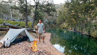 Fly Fishing amp Solo Camping in the Mountains CREEPY nighttime encounter [upl. by Tuesday294]