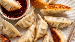 Dumplingsmomogyozamandudim sum any ground meat or vegetable written recipe in description [upl. by Ecinad]