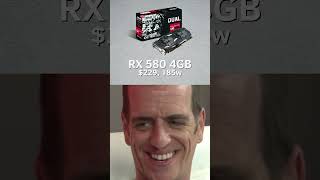 Radeon RX 500 series GPUs in a nutshell radeon gpu memes radeongraphics radeonrx amdgpu amd [upl. by Melamed]