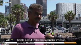 Castle Control Board  Castle board welcomes occupier eviction after informal settlement sprung up [upl. by Yellhsa774]