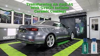 Transforming this Audi A5 with GYEON Infinite Ceramic Coatings gyeon [upl. by Mountford13]