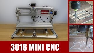 Banggood 3018 Mini Cnc Router Kit Build Test amp Review [upl. by Ahsieit]