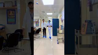 Bsc nursing students colllegelife hospital duty shortvideo youtube shortvideo saddamnursingv [upl. by Hagile]