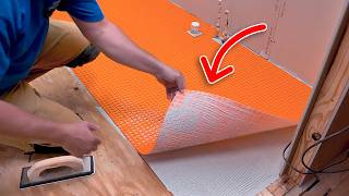 Why You Should use Schluter Ditra on Your Tile Job [upl. by Ailima]