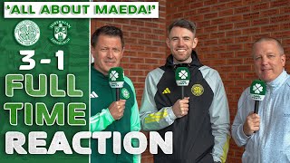 Celtic 31 Hibernian  ALL ABOUT MAEDA  FullTime Reaction [upl. by Boorer]