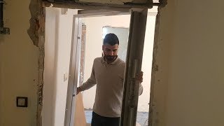 Çelik kapı montajı böyle yapılır  Steel door installation [upl. by Eelyab]