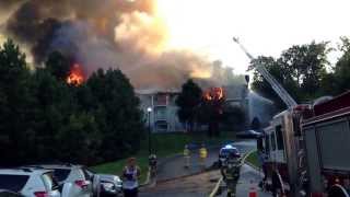 Camden crest apartment fire Raleigh NC [upl. by Rehpoitsirhc]