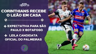 CORINTHIANS QUER CONFIRMAR VAGA NA SEMI DA SULAMERICANA CONTRA FORTALEZA EM CASA  G4 BANDSPORTS [upl. by Lenrad91]