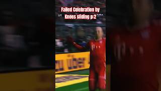 Failed Celebration by Knees sliding p2 football funny celebration [upl. by Annelak46]