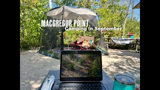 MacGregor Point Provincial Park  September Camping  TAB 320 CS  RVLIFE [upl. by Prima]