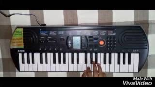 Koliwada Jhingla New Koli Song On CASIO SA77 Piano By Sanket Killedar [upl. by Hilten447]