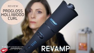 ARRICCIACAPELLI AUTOMATICO REVAMP PROGLOSS HOLLIWOOD CURL  Review e Tutorial  WakeupandMakeup [upl. by Kleeman111]